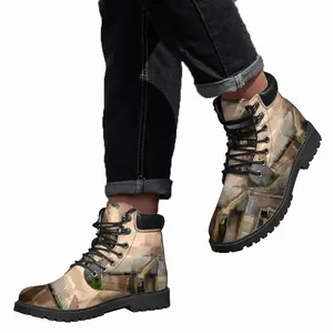 Men Watercolor - The Village Mid Top Boots