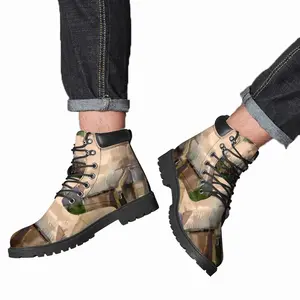 Men Watercolor - The Village Mid Top Boots