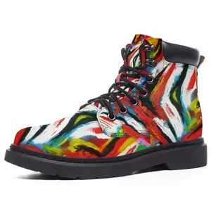 Men Cheerful Mystery Mid Top Boots