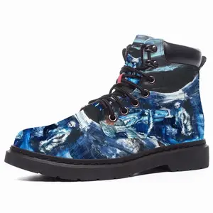 Men Rain Storm Mid Top Boots