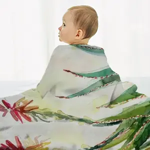 Aloe Baby Flannel Blanket (Vertical)