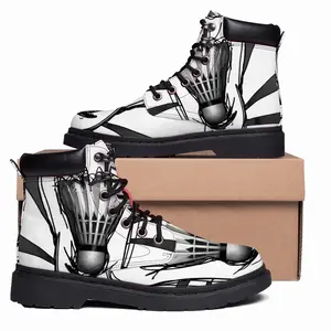 Men Shuttlecock Mid Top Boots