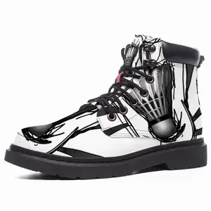 Men Shuttlecock Mid Top Boots