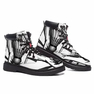 Men Shuttlecock Mid Top Boots