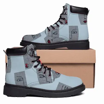 Men Untitled D Mid Top Boots