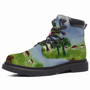 Men Spring Mid Top Boots