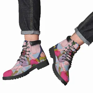 Men Indoor Mountain Mid Top Boots