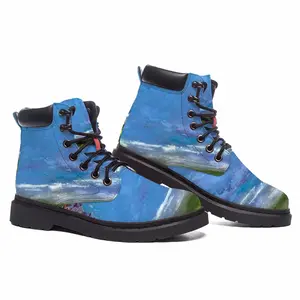 Men Happens By The Sea Mid Top Boots