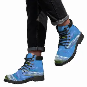 Men Happens By The Sea Mid Top Boots