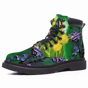 Men Blossoms Mid Top Boots