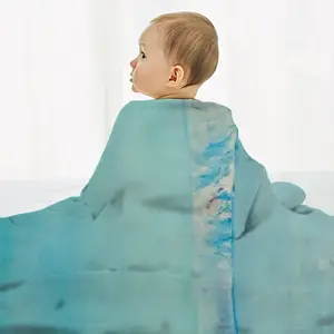 Mirage Baby Flannel Blanket (Vertical)