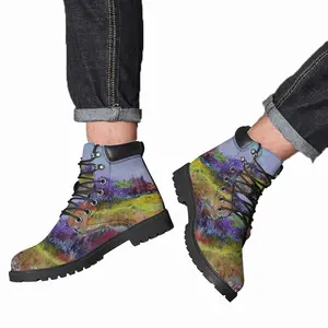 Men Beautiful Nature Mid Top Boots