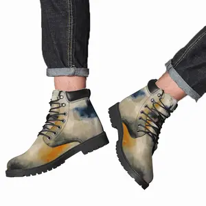 Men Blue Dancer Mid Top Boots