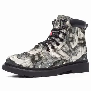 Men Horse Tree Mid Top Boots