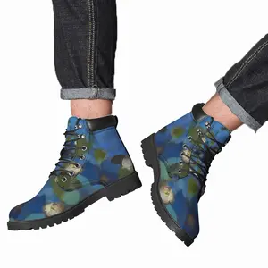 Men Water Lilies 2 Mid Top Boots