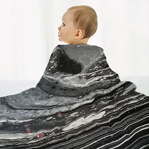 Outer Space Baby Flannel Blanket (Vertical)