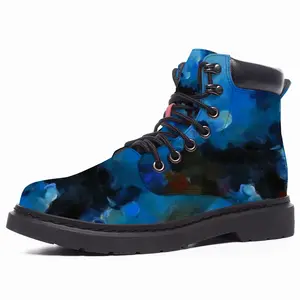 Men Blue Sky Mid Top Boots