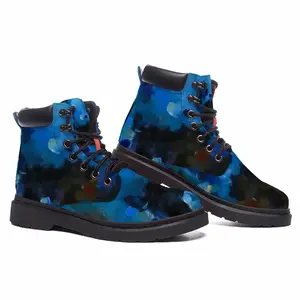 Men Blue Sky Mid Top Boots