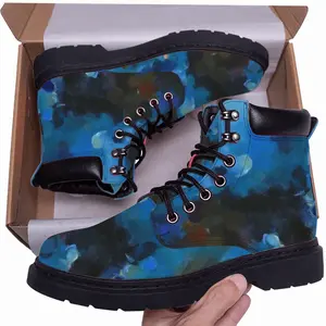 Men Blue Sky Mid Top Boots