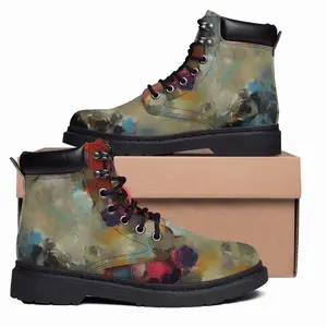 Men Flower Storm Mid Top Boots