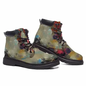 Men Flower Storm Mid Top Boots