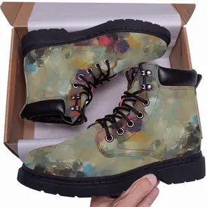 Men Flower Storm Mid Top Boots