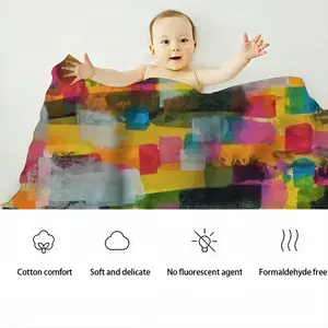 The River Baby Flannel Blanket (Vertical)