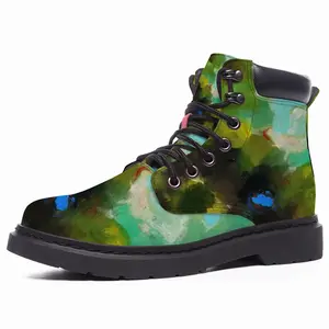 Men Green 2 Mid Top Boots