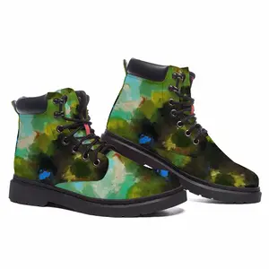 Men Green 2 Mid Top Boots