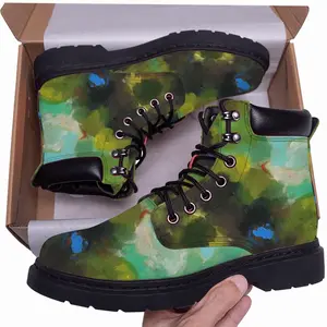 Men Green 2 Mid Top Boots