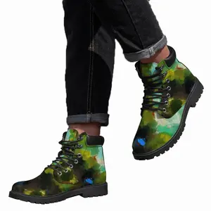 Men Green 2 Mid Top Boots