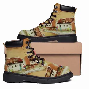 Men Green Door Mid Top Boots