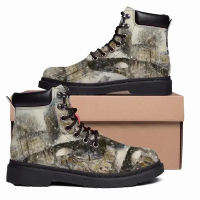 Men La Vie Parisienne Mid Top Boots