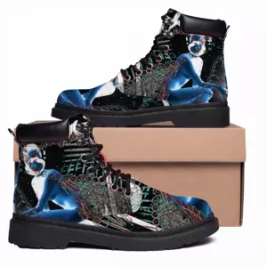 Men Mechanical Ballet Mid Top Boots