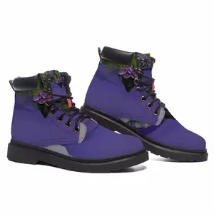 Men Purple 2019 Mid Top Boots