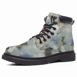 Men White Storm Mid Top Boots