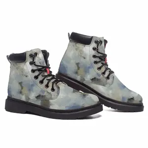 Men White Storm Mid Top Boots