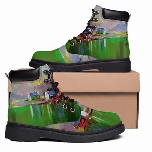 Men Green Ismy Valley Mid Top Boots