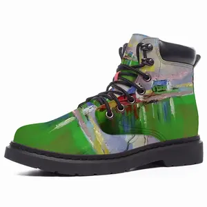 Men Green Ismy Valley Mid Top Boots