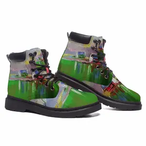 Men Green Ismy Valley Mid Top Boots