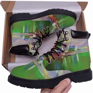 Men Green Ismy Valley Mid Top Boots