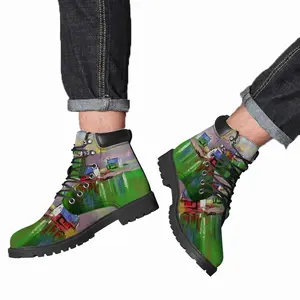 Men Green Ismy Valley Mid Top Boots