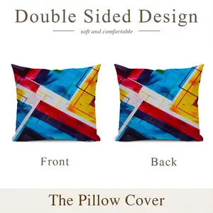 The Grexit Polyester Pillow (Square, Multi-Size)