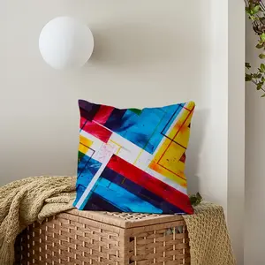 The Grexit Polyester Pillow (Square, Multi-Size)