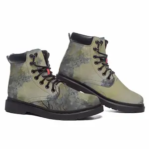 Men Early Morning Autumn Sun Mid Top Boots