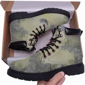 Men Early Morning Autumn Sun Mid Top Boots