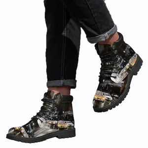 Men New York 9 Mid Top Boots