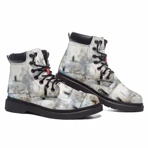 Men White Tanger 2 Mid Top Boots