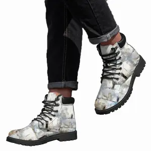 Men White Tanger 2 Mid Top Boots