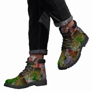 Men Along The Border Of Dream Mid Top Boots